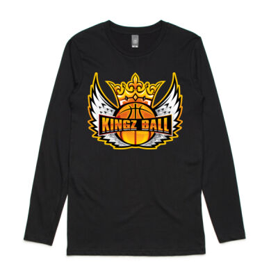 AS Colour Mens Ink Longsleeve Tee - Front Logo Thumbnail